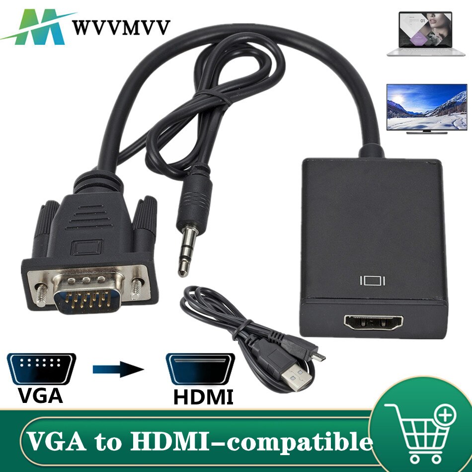 Ǯ HD 1080P VGA-HDMI ȣȯ ȯ  ̺, ..